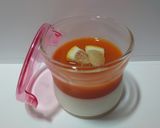 簡単！♬にんじん＆ミルクゼリー♬作り方4写真