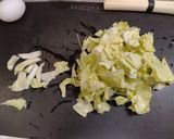 釜玉ハリッサうどん作り方3写真