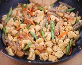 ご飯が進む和食😘🍚濃厚ごま味噌の炒り豆腐作り方4写真