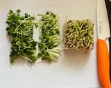 貝割れ大根のおろし和え作り方3写真