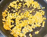 コーンとほうれん草のバターいため作り方5写真