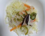 キャベツ玉ねぎ鶏もも日本酒蒸し作り方7写真