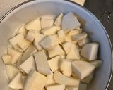 里芋と🐽豚バラ肉の炊き込みご飯作り方1写真