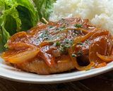 簡単ごちそう！豚ロースのトマト煮込み作り方5写真