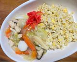 中華丼作り方6写真
