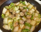 ベビーホタテと白菜のドリア作り方1写真