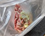 今日の夕食♡ニンニク香る!ラム肉野菜炒め作り方2写真
