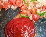 簡単ランチ！トマトとピーマンのナポリタン作り方10写真