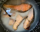 鮭の炊き込みご飯作り方1写真