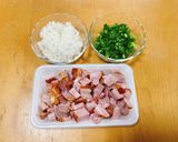 パパパッ！と具材3つの炊飯器ピラフ🌈作り方2写真