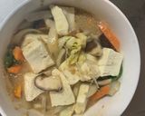 お一人様簡単洋風甘辛オイ梅味豆腐野菜炒め作り方19写真