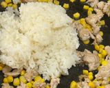 豚肉とコーンの炒めごはん作り方3写真