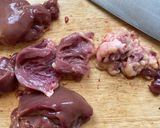 鶏唐風味が美味しい！レバーのカリカリあんかけ作り方1写真