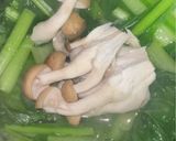 胃腸にやさしい小松菜たまごスープ作り方1写真