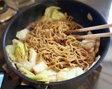 お弁当の焼きそば✨短く食べやすく!作り方1写真