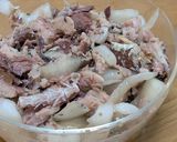 鯖缶と新玉ねぎの健康おつまみ☆作り方2写真