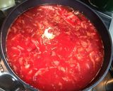 ボルシチ　鶏手羽先とヤゲン軟骨で作り方12写真