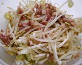 レンジで簡単！カルビもやし作り方3写真