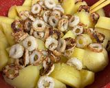 じゃがいもとちくわの甘味噌煮♪作り方4写真