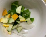 さっぱりオイトマト味豚こま大根青椒肉絲風作り方6写真