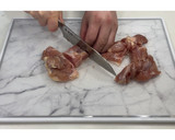 鶏もも肉の黒酢たれ唐揚げ★動画あり★作り方1写真