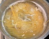 生ハムとアスパラのレモンクリームパスタ♡作り方2写真