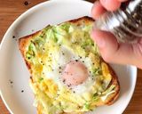 キャベたまチーズごちそうトースト🍞作り方4写真