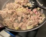 豚こまカルビごはん作り方1写真