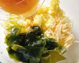簡単☆キャベツとわかめのレンチン酢の物作り方4写真