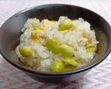 冷凍むき枝豆で❢簡単炊き込みご飯作り方4写真