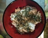箸が止まらない。ガリバタチキン丼作り方10写真
