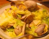 春キャベツとあさり（アサリ）の蒸し煮作り方4写真