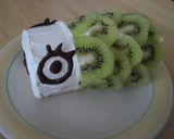 卵一個でミニロールケーキ（こどもの日）作り方27写真