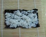 リラックマ 巻きずし作り方4写真