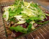 鰹のたたき◎薬味サラダ作り方3写真