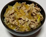 おくらとろろ豚丼作り方5写真