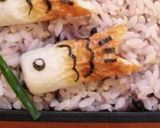 ☆こどもの日のキャラ弁☆こいのぼり弁当作り方3写真