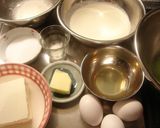 15cmの抹茶ベイクドチーズケーキその1作り方1写真