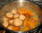 ほく❤ふわ❤つくねとかぼちゃの煮物作り方4写真