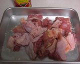鶏肉のトマト煮込み☆作り方1写真