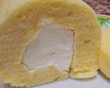 ﾚﾝｼﾞ&ﾀｯﾊﾟｰde☆ロールケーキ作り方9写真