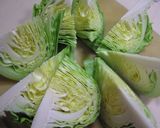 春キャベツステーキ アンチョビソース添え作り方1写真