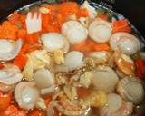 丸ごとホタテと筍の春祭り♪炊き込みご飯作り方7写真