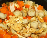 丸ごとホタテと筍の春祭り♪炊き込みご飯作り方8写真