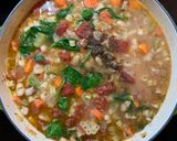 Pasta e Fagioli作り方13写真