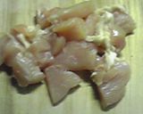 とりのムネ肉味噌マヨ炒め作り方1写真