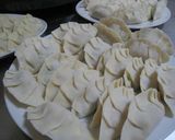 味噌ダレでいただく！白菜と春雨の餃子★作り方4写真