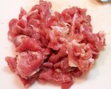 豚肉と納豆の香ばしサラダボウル作り方1写真