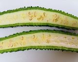 やみつきおやつ✨ゴーヤの甘辛唐揚げ作り方1写真