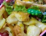 お弁当に♪ちくわのカレー＆チーズマヨ作り方13写真